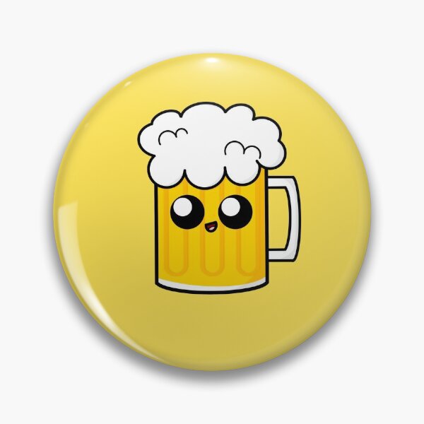 Item preview, Cute Cartoon Beer | Gift for Beer Lovers designed and sold by cookingwithten.