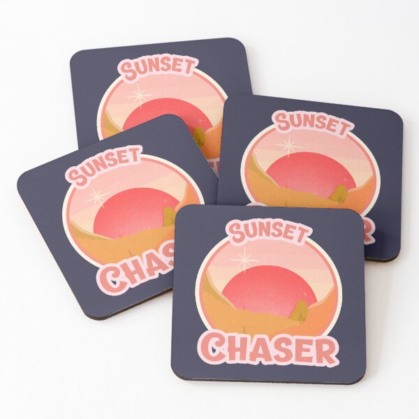 Item preview, Sunset Chaser / Sunshine / Retro Design / Camping Lovers / Sunrise designed and sold by RedBoyShop.