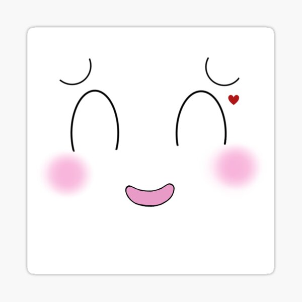 Item preview, Kawaii smiley emoji face designed and sold by EsterMxxn.