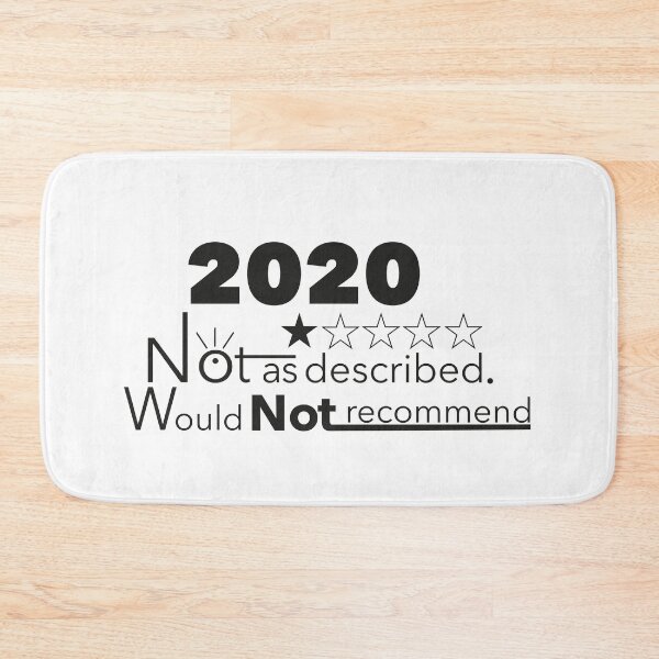 Item preview, 2020 One Star Rating - Would Not Recommend , Not as decribed Funny designed and sold by itShirts-Shop.