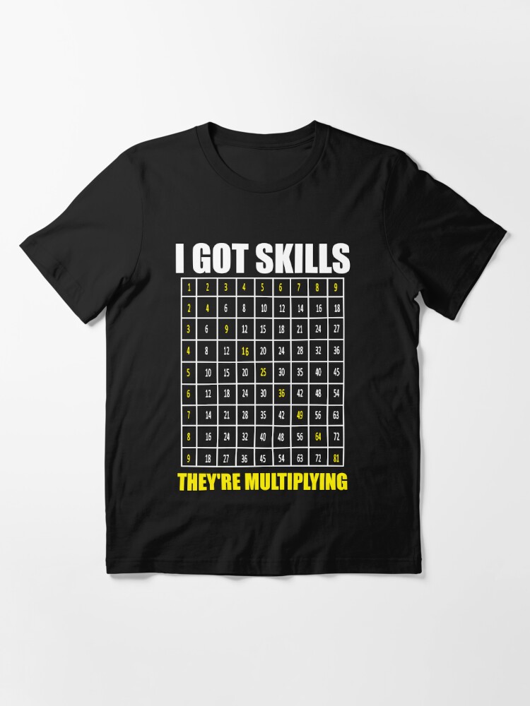 best math t shirts