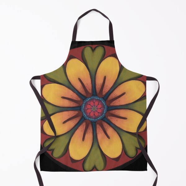 Item preview, Mandala flower ornament, folkloristic style designed and sold by marina63.