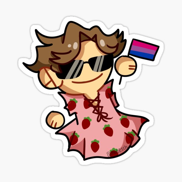 Item preview, blob boi strawberry dress eret designed and sold by miieesch.