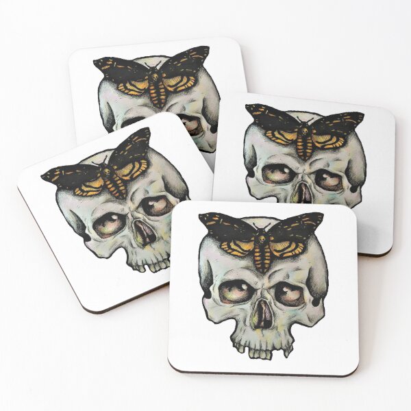 Item preview, Skull & Death Hawk Moth  designed and sold by theSadartist.