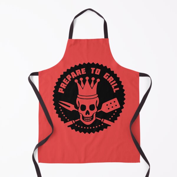 Item preview, BBQ time! Prepare to Grill - Skull designed and sold by RAWWR.