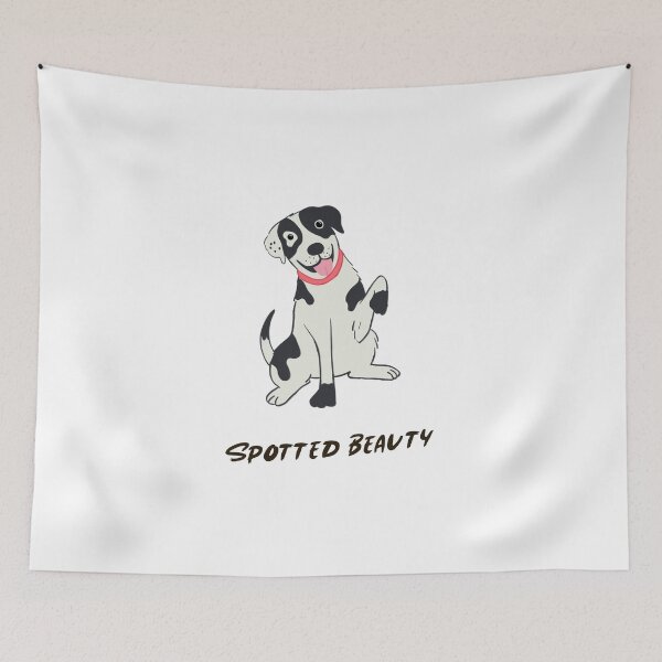Item preview, Spotted beauty- cute dog design designed and sold by josephsteez.