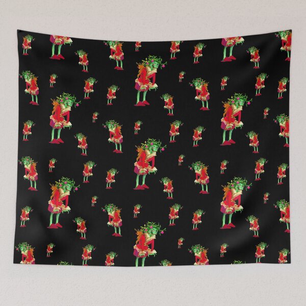 Item preview, Zombie grandma woman Christmas advent wreath designed and sold by tada-leipzig.