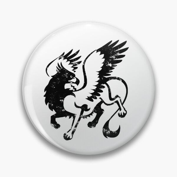 Item preview, Diseño de fantasía Griffon, negro designed and sold by Red Nebula Studios.