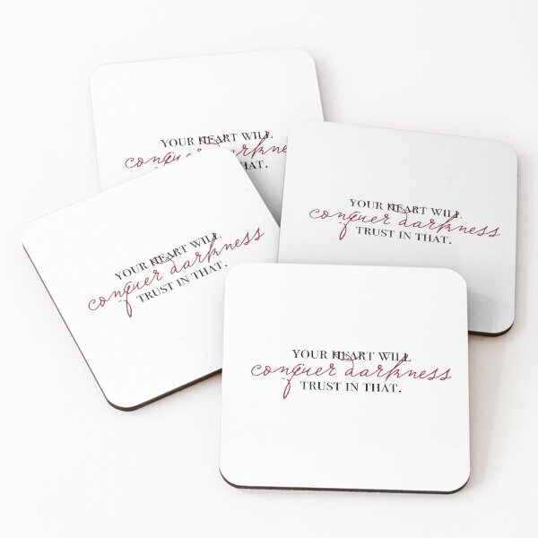 Item preview, your heart will conquer darkness designed and sold by lovely-lyrics.