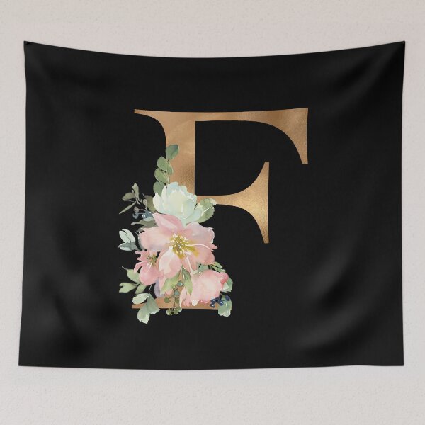 Item preview, Letter F Monogram designed and sold by WisdomInspired.