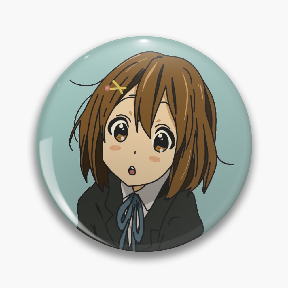 K-On! - Yui Hirasawa Cute Sitting Pose Poster for Sale by