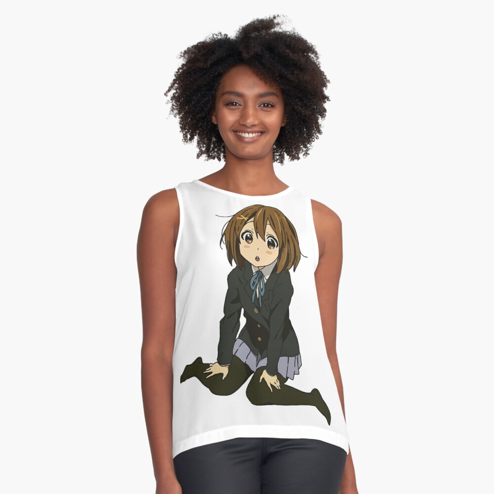 K-On! - Yui Hirasawa Cute Sitting Pose Poster for Sale by