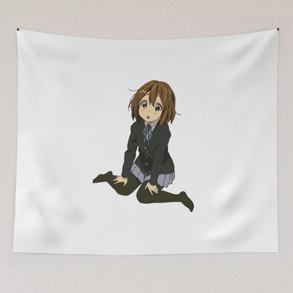 Item preview, K-On! - Yui Hirasawa Cute Sitting Pose designed and sold by cutiepoop.