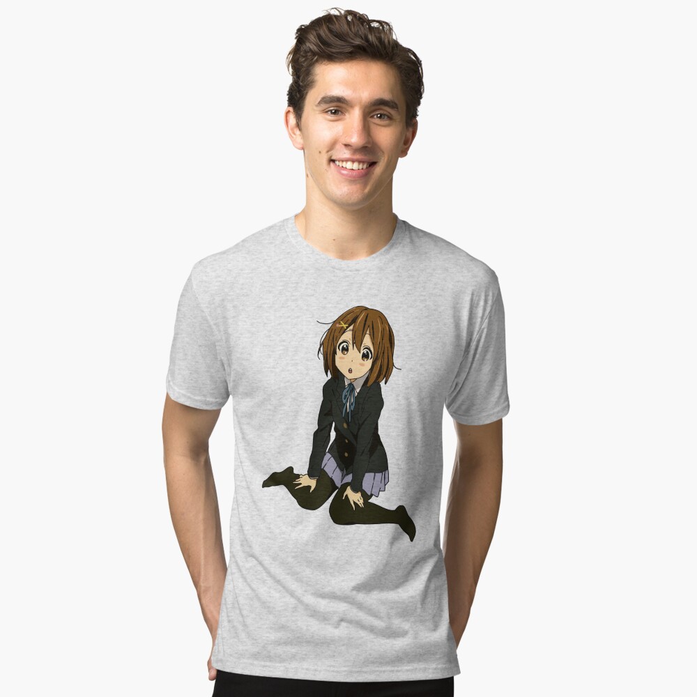 K-On! - Yui Hirasawa Cute Sitting Pose Poster for Sale by