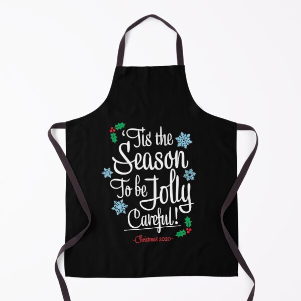 Item preview, Tis the Season to be Jolly Careful - 2020 Quarantine UK Christmas Boris Johnson Quote - Retro Vintage Style designed and sold by JinxWhaleDesign.
