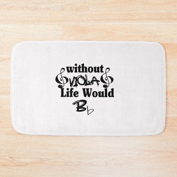 Item preview,   Without viola Life Would Be Flat  designed and sold by HananDesign13.