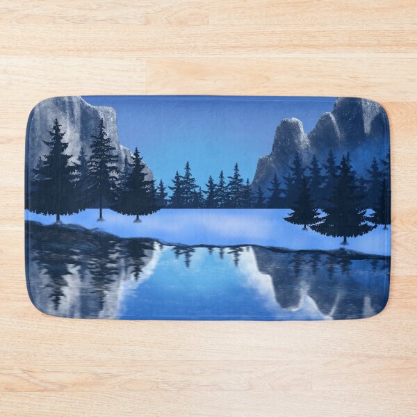 Item preview, Snowy Mountain Landscape designed and sold by ToonyMe.
