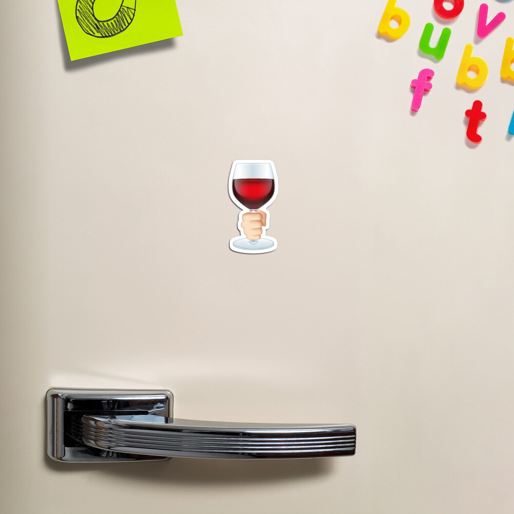 Wine Emoji Stickers for Sale