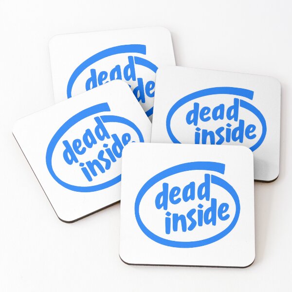 Item preview, Intel Dead Inside Meme designed and sold by SparkyDesign.