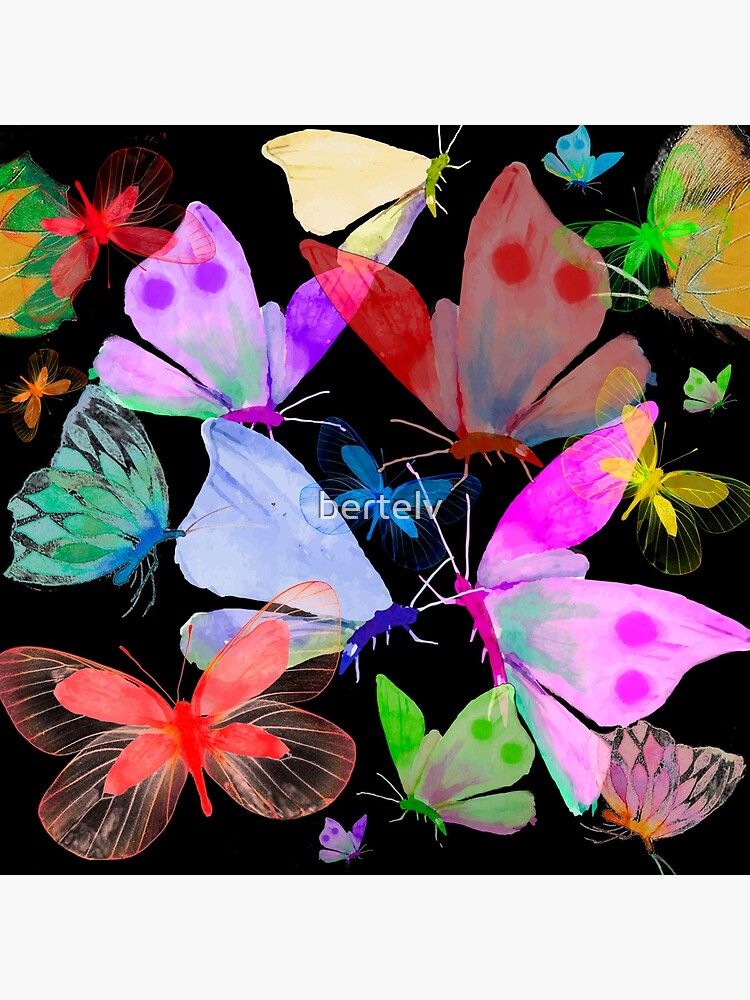 Imagen de la obra Mariposas de colores, diseñada y vendida por bertelv