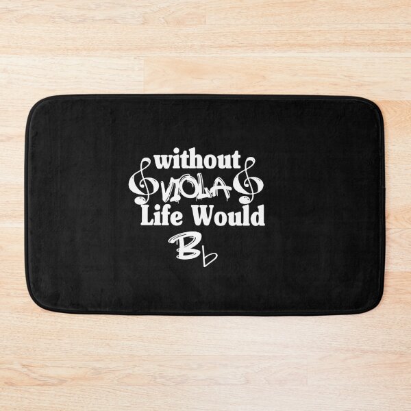 Item preview,   Without viola Life Would Be Flat  designed and sold by HananDesign13.