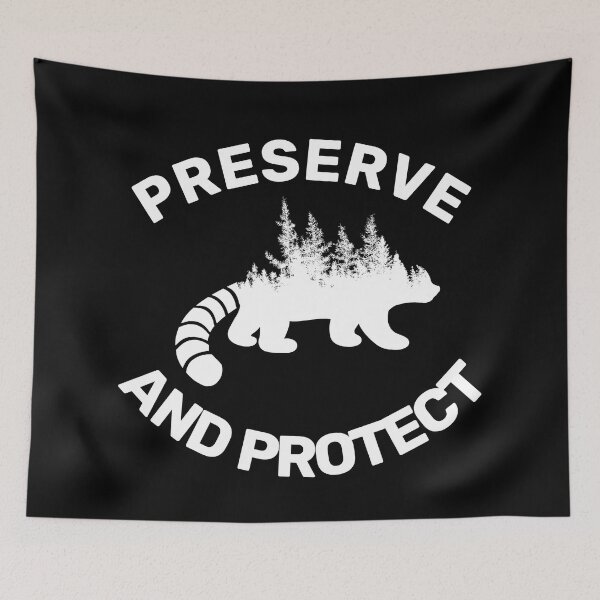 Item preview, Preserve and Protect Red pandas designed and sold by Cute  Pawz.