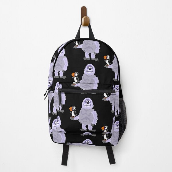 Item preview, Cool Abominable Snowman Holding Puffin Bird designed and sold by Nature's Fancy.
