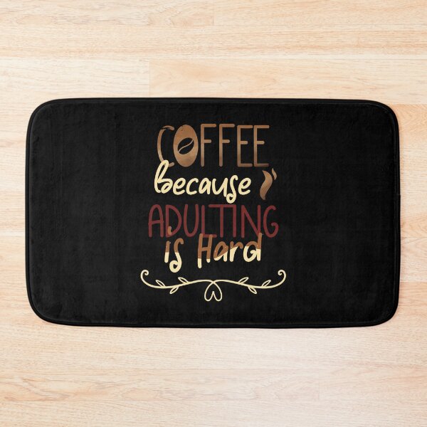 Item preview, Coffee because adulting is hard - Coffee Lovers designed and sold by tinypurpleland.