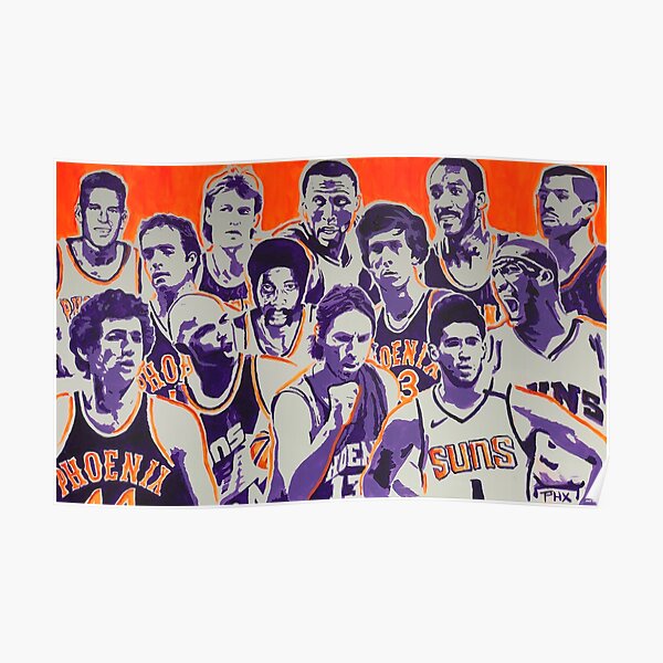 Phoenix Suns Greats Poster