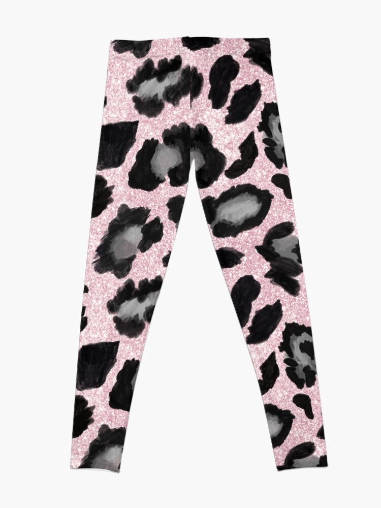 Disover Pink Leopard Print Cheetah Wild Life - Leopard Patterns Leggings