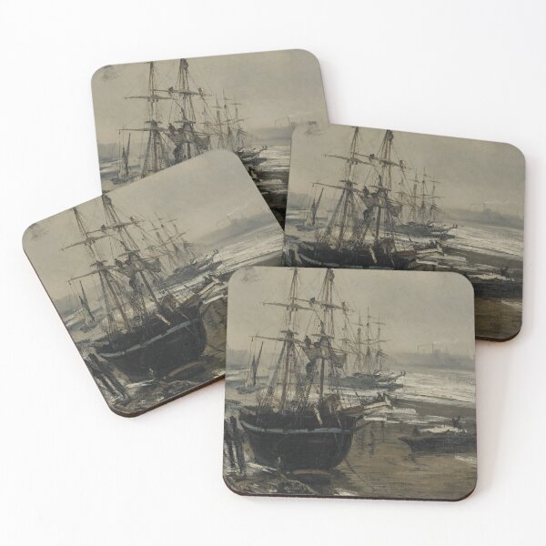 Artikelvorschau, Die Themse im Eis - James Abbott McNeill Whistler 1860 entworfen und verkauft von warishellstore.