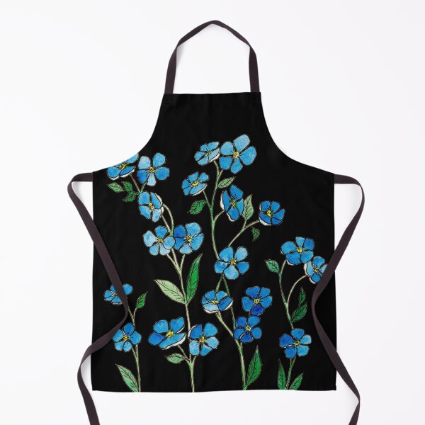 Item preview, Forget Me Not Botanical Illustration designed and sold by María Casas Watercolour Designs.