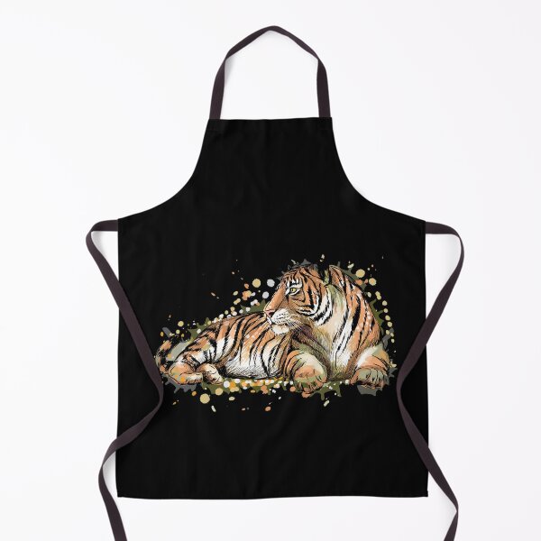 Item preview, Portrait Tiger lying around designed and sold by kalud-zoldyck.