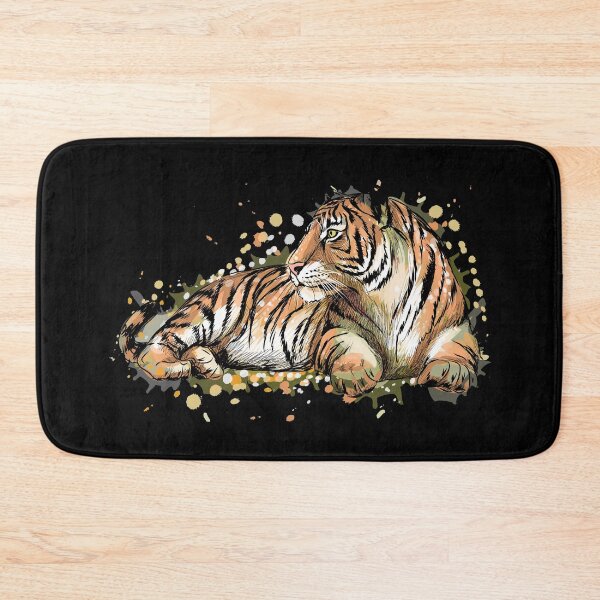 Item preview, Portrait Tiger lying around designed and sold by kalud-zoldyck.