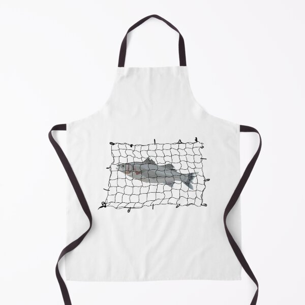 Item preview, Fish in a Fishing Net designed and sold by emilyprints.