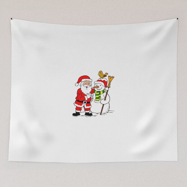 Item preview, Santa Claus and Snowman designed and sold by C6S5M.