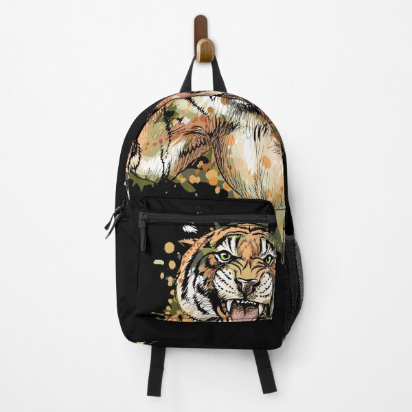 Item preview, Tiger jumping at you designed and sold by kalud-zoldyck.