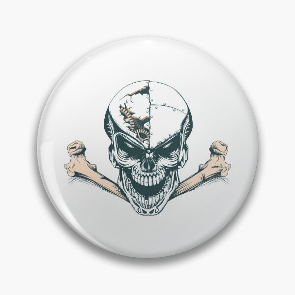 Item preview, Cyborg Skull designed and sold by kalud-zoldyck.