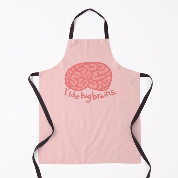 Item preview, I like big brains designed and sold by NiceButton.