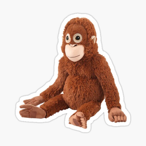 King of Monkeys Team Monke Meme VS God Movie 5885' Sticker