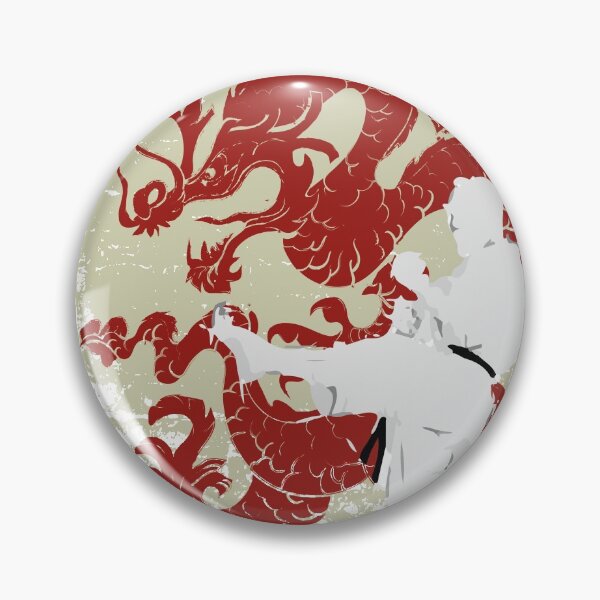 Item preview, Kenpo Karate Front Kick Dragon designed and sold by MasterKlaw.