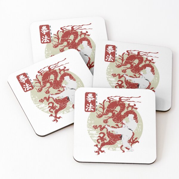 Item preview, Kenpo Karate Front Kick Dragon designed and sold by MasterKlaw.