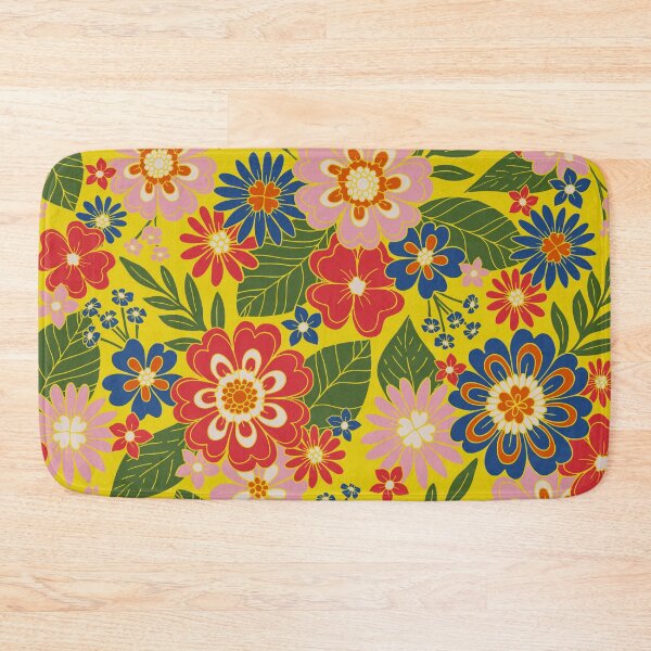 Item preview, Colorful Hippie Boho Retro 70s Floral designed and sold by somecallmebeth.