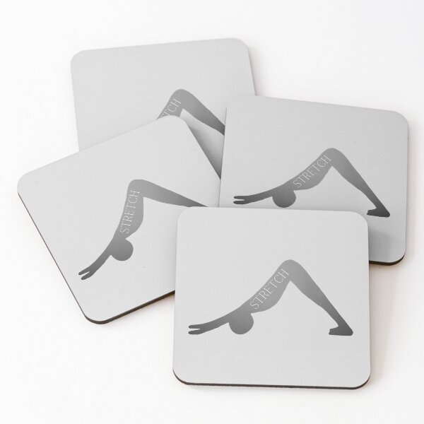 Item preview, Yoga Screenprint - Stretch - Downward Dog, Adho Mukha Svanasana by Christie Olstad designed and sold by Christie Olstad.