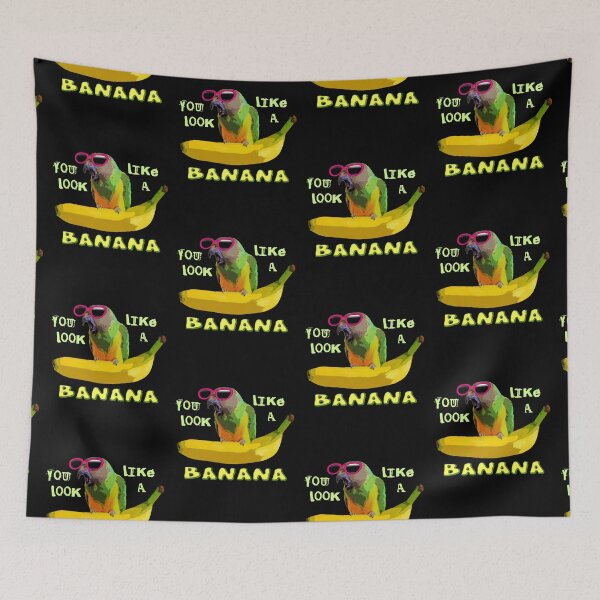Item preview, Senegal Parrot Funny Sunglasses Meme designed and sold by RiffXS.