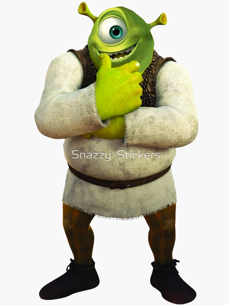 Shrek Wazowski - Shrek - Sticker