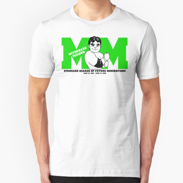 Mitsuharu Misawa - Standard Bearer Slim Fit T-Shirt