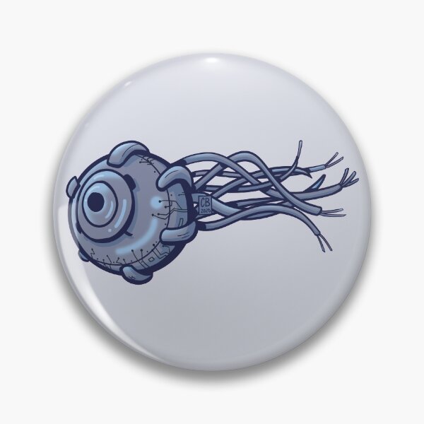 Item preview, Ojo de robot monocromo designed and sold by cloudyjay.