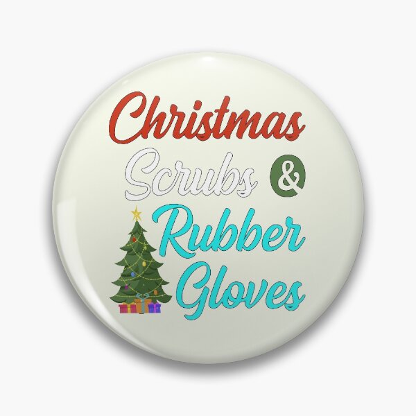 Item preview, Christmas Scrubs & Rubber Gloves Design for Nurses designed and sold by 4Craig.