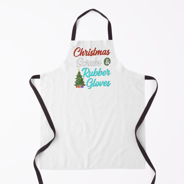 Item preview, Christmas Scrubs & Rubber Gloves Design for Nurses designed and sold by 4Craig.